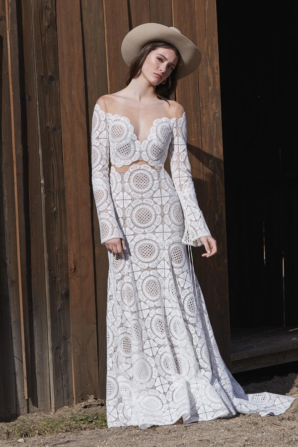 Vestido de novia Boho Westley - Spai Nuvies