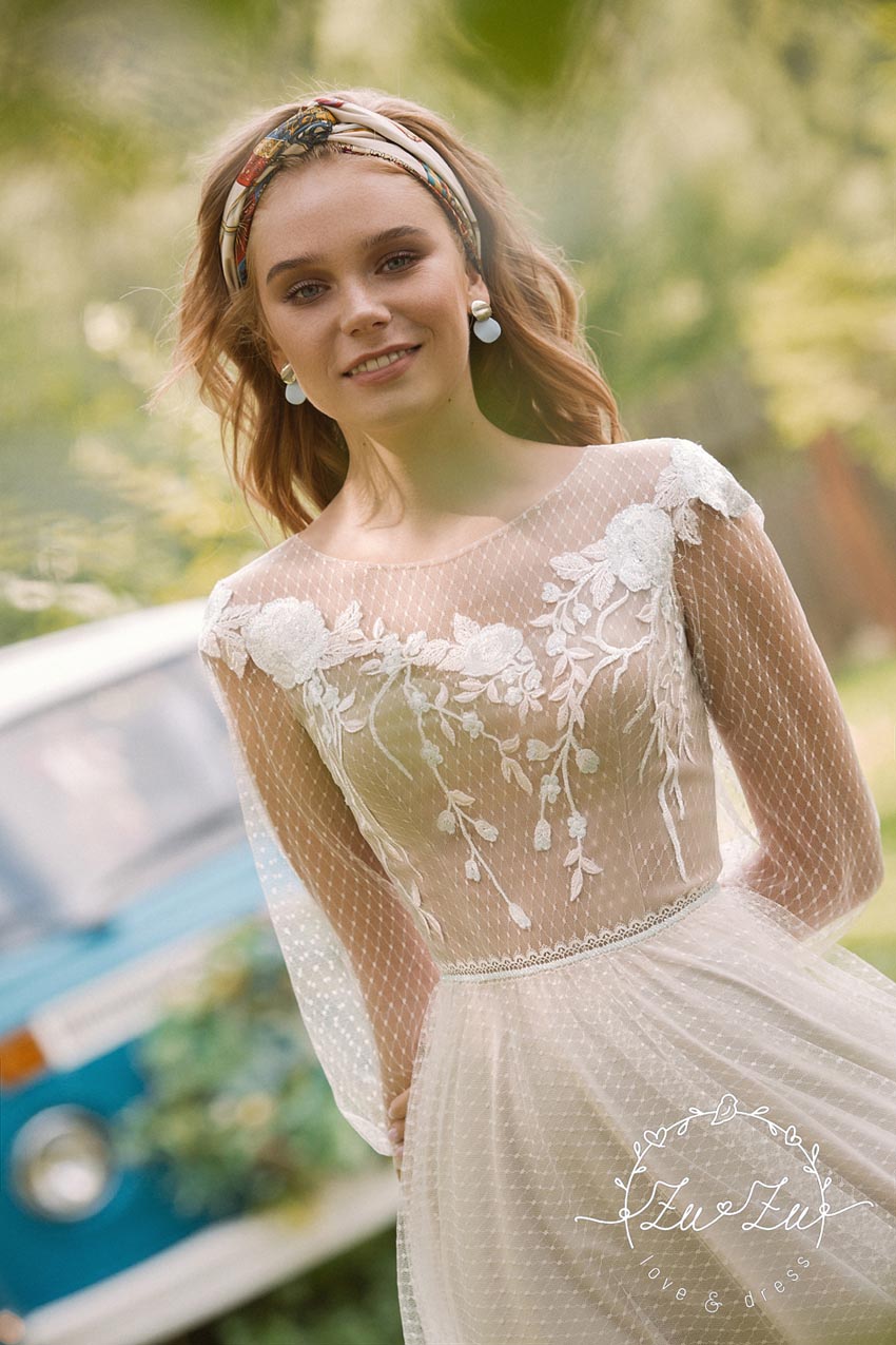 Hilary vestido de novia