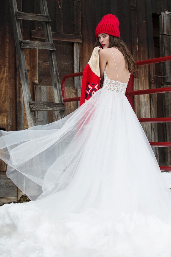 Thistle vestit de núvia