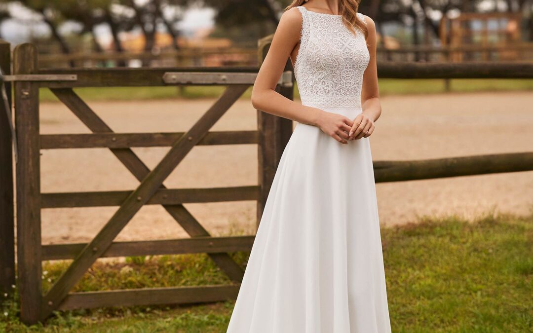Qué escote de vestido de novia te favorece según tu cuerpo